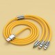 3.3ft 120W 3-In-1 Multi Fast Charging Nylon Braided Cable USB Charger Cord With 3 Different Ports (USB C/Micro/Lightning) 3.3ft 120W 3-In-1 Multi Fast Charging Nylon Braided Cable USB Charger Cord With 3 Different Ports (USB C/Micro/Lightning)