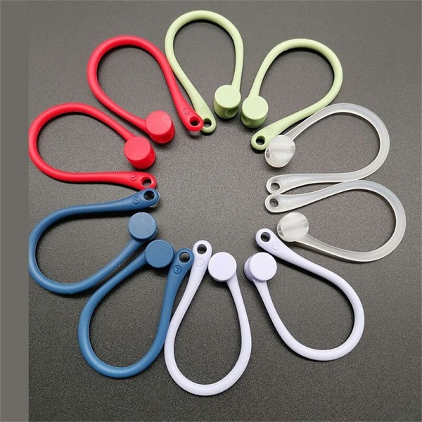 5 Pair Multicolorsilicone Earhook for AirPods Pro 2nd Generation Antilost Hooks Earphone Holder Earphone Accessories 5 Pair Multicolorsilicone Earhook for AirPods Pro 2nd Generation Antilost Hooks Earphone Holder Earphone Accessories