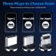 5A Magnetic Multi Charging Cable 3.3ft 6.6ft USB A to Lightning / micro / Type C Fast Charging 3 in 1 540° Rotating Phone Charger Nylon Braided USB Cable For IPhone/Micro USB/Type C Device 5A Magnetic Multi Charging Cable 3.3ft 6.6ft USB A to Lightning / micro / Type C Fast Charging 3 in 1 540° Rotating Phone Charger Nylon Braided USB Cable For IPhone/Micro USB/Type C Device