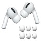 3 Pairs Replacement Ear Tips for Apple Airpods Pro and Airpods Pro 2nd Generation with Noise Reduction Hole Silicone Ear Tips for Airpods Pro Fit in The Charging Case 3 Pairs Replacement Ear Tips for Apple Airpods Pro and Airpods Pro 2nd Generation with Noise Reduction Hole Silicone Ear Tips for Airpods Pro Fit in The Charging Case