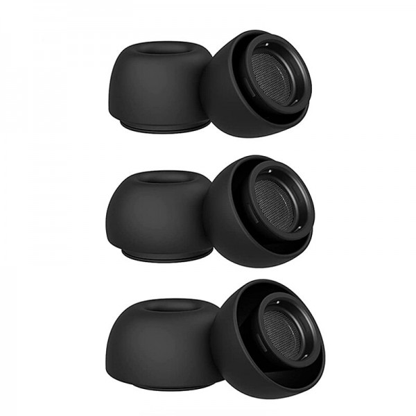 3 Pairs Replacement Ear Tips for Apple Airpods Pro and Airpods Pro 2nd Generation with Noise Reduction Hole Silicone Ear Tips for Airpods Pro Fit in The Charging Case 3 Pairs Replacement Ear Tips for Apple Airpods Pro and Airpods Pro 2nd Generation with Noise Reduction Hole Silicone Ear Tips for Airpods Pro Fit in The Charging Case