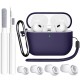 4 in 1 for AirPods Pro 2nd/1st Generation Case Cover 2022/2019 with Cleaner kit&Replacement Eartips(XS/S/M/L)Soft Silicone AirPod Pro Case with Keychain and Lanyard 4 in 1 for AirPods Pro 2nd/1st Generation Case Cover 2022/2019 with Cleaner kit&Replacement Eartips(XS/S/M/L)Soft Silicone AirPod Pro Case with Keychain and Lanyard
