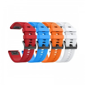 4 Pack Watch Band for Garmin Fenix 7 6 5 Forerunner 955 Solar 945 935 Instinct 2 Epix Approach S62 S60 Marq Descent G1 Quatix 7 Silicone Replacement  Strap Quick Fit 22mm Waterproof Adjustable Sport