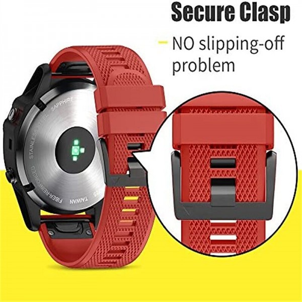 4 Pack Watch Band for Garmin Fenix 7 6 5 Forerunner 955 Solar 945 935 Instinct 2 Epix Approach S62 S60 Marq Descent G1 Quatix 7 Silicone Replacement Strap Quick Fit 22mm Waterproof Adjustable Sport 4 Pack Watch Band for Garmin Fenix 7 6 5 Forerunner 955 Solar 945 935 Instinct 2 Epix Approach S62 S60 Marq Descent G1 Quatix 7 Silicone Replacement Strap Quick Fit 22mm Waterproof Adjustable Sport