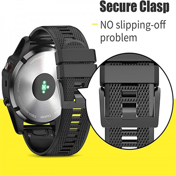 4 Pack Watch Band for Garmin Fenix 7 6 5 Forerunner 955 Solar 945 935 Instinct 2 Epix Approach S62 S60 Marq Descent G1 Quatix 7 Silicone Replacement Strap Quick Fit 22mm Waterproof Adjustable Sport 4 Pack Watch Band for Garmin Fenix 7 6 5 Forerunner 955 Solar 945 935 Instinct 2 Epix Approach S62 S60 Marq Descent G1 Quatix 7 Silicone Replacement Strap Quick Fit 22mm Waterproof Adjustable Sport
