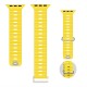 Ocean Band Compatible with Apple Watch band 38mm 40mm 41mm 42mm 44mm 45mm 49mm Waterproof Adjustable Women Men Silicone Strap Replacement Wristband for iwatch Series Ultra 8 7 6 5 4 3 2 1 SE Ocean Band Compatible with Apple Watch band 38mm 40mm 41mm 42mm 44mm 45mm 49mm Waterproof Adjustable Women Men Silicone Strap Replacement Wristband for iwatch Series Ultra 8 7 6 5 4 3 2 1 SE