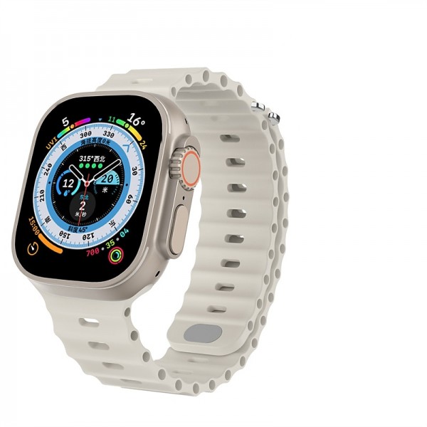 Ocean Band Compatible with Apple Watch band 38mm 40mm 41mm 42mm 44mm 45mm 49mm Waterproof Adjustable Women Men Silicone Strap Replacement Wristband for iwatch Series Ultra 8 7 6 5 4 3 2 1 SE Ocean Band Compatible with Apple Watch band 38mm 40mm 41mm 42mm 44mm 45mm 49mm Waterproof Adjustable Women Men Silicone Strap Replacement Wristband for iwatch Series Ultra 8 7 6 5 4 3 2 1 SE