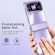 Phone Case For Samsung Galaxy Z Flip 5 Z Flip 4 Z Flip 3 Full Body Case Shockproof Solid Colored Aluminum Alloy Phone Case For Samsung Galaxy Z Flip 5 Z Flip 4 Z Flip 3 Full Body Case Shockproof Solid Colored Aluminum Alloy