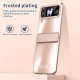 Phone Case For Samsung Galaxy Z Flip 5 Z Flip 4 Z Flip 3 Full Body Case Shockproof Solid Colored Aluminum Alloy Phone Case For Samsung Galaxy Z Flip 5 Z Flip 4 Z Flip 3 Full Body Case Shockproof Solid Colored Aluminum Alloy