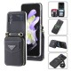 Phone Case For Samsung Galaxy Z Flip 5 Z Flip 4 Z Flip 3 Wallet Case Portable Zipper Card Slot Solid Colored PC PU Leather Phone Case For Samsung Galaxy Z Flip 5 Z Flip 4 Z Flip 3 Wallet Case Portable Zipper Card Slot Solid Colored PC PU Leather