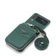 Phone Case For Samsung Galaxy Z Flip 5 Z Flip 4 Z Flip 3 Wallet Case Portable Zipper Card Slot Solid Colored PC PU Leather Phone Case For Samsung Galaxy Z Flip 5 Z Flip 4 Z Flip 3 Wallet Case Portable Zipper Card Slot Solid Colored PC PU Leather