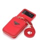 Phone Case For Samsung Galaxy Z Flip 5 Z Flip 4 Z Flip 3 Wallet Case Portable Zipper Card Slot Solid Colored PC PU Leather Phone Case For Samsung Galaxy Z Flip 5 Z Flip 4 Z Flip 3 Wallet Case Portable Zipper Card Slot Solid Colored PC PU Leather