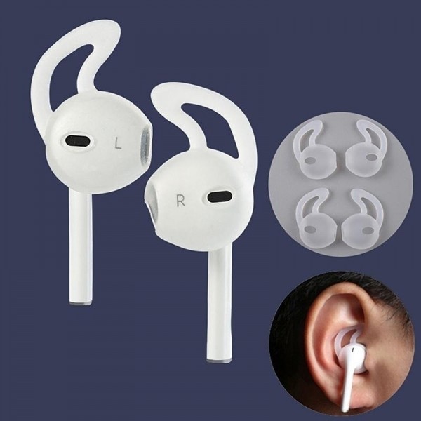 5 Pair In-Ear Soft Silicone Eartips Case Cover For Apple Airpods Pro Airpods 3 2 Protective Ear Pads Earphone Cup Earpads With Anti-slip Earhook 5 Pair In-Ear Soft Silicone Eartips Case Cover For Apple Airpods Pro Airpods 3 2 Protective Ear Pads Earphone Cup Earpads With Anti-slip Earhook
