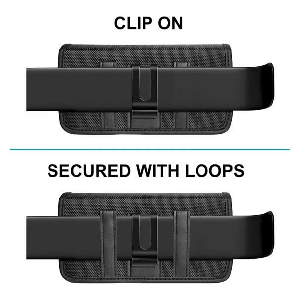 Phone Holster Case Nylon Cell Phone Belt Clip 4.7-6.8inch Pouch Carrying Case Waist Bag For iPhone 13 12 Samsung Galaxy Phone Holster Case Nylon Cell Phone Belt Clip 4.7-6.8inch Pouch Carrying Case Waist Bag For iPhone 13 12 Samsung Galaxy