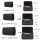 Phone Holster Case Nylon Cell Phone Belt Clip 4.7-6.8inch Pouch Carrying Case Waist Bag For iPhone 13 12 Samsung Galaxy Phone Holster Case Nylon Cell Phone Belt Clip 4.7-6.8inch Pouch Carrying Case Waist Bag For iPhone 13 12 Samsung Galaxy