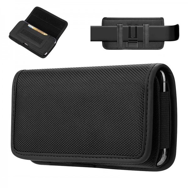 Phone Holster Case Nylon Cell Phone Belt Clip 4.7-6.8inch Pouch Carrying Case Waist Bag For iPhone 13 12 Samsung Galaxy Phone Holster Case Nylon Cell Phone Belt Clip 4.7-6.8inch Pouch Carrying Case Waist Bag For iPhone 13 12 Samsung Galaxy