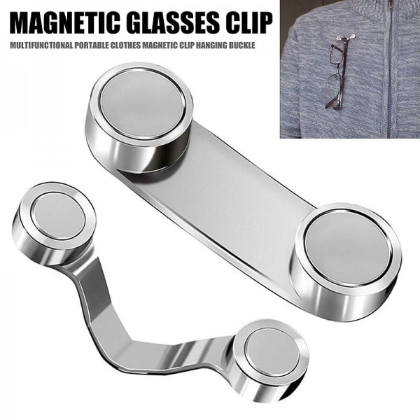 Magnetic Hang Eyeglass Holder Pin Brooches Fashion Multi-function Portable Clothes Clip Buckle Magnet Glasses Headset Line Clips Magnetic Hang Eyeglass Holder Pin Brooches Fashion Multi-function Portable Clothes Clip Buckle Magnet Glasses Headset Line Clips