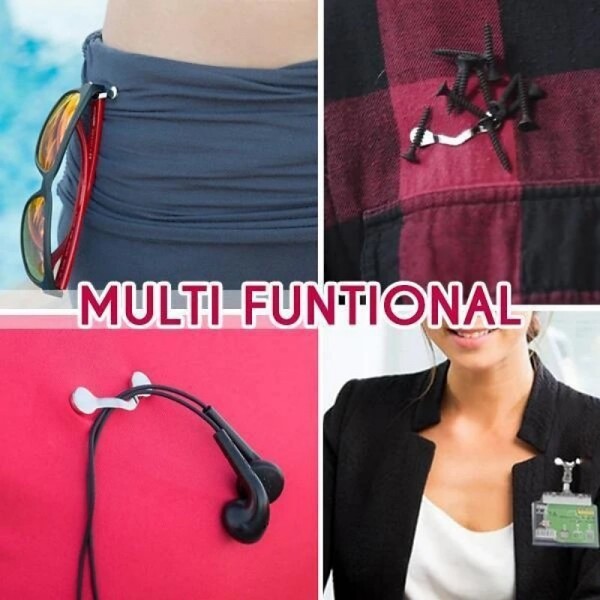 Magnetic Hang Eyeglass Holder Pin Brooches Fashion Multi-function Portable Clothes Clip Buckle Magnet Glasses Headset Line Clips Magnetic Hang Eyeglass Holder Pin Brooches Fashion Multi-function Portable Clothes Clip Buckle Magnet Glasses Headset Line Clips