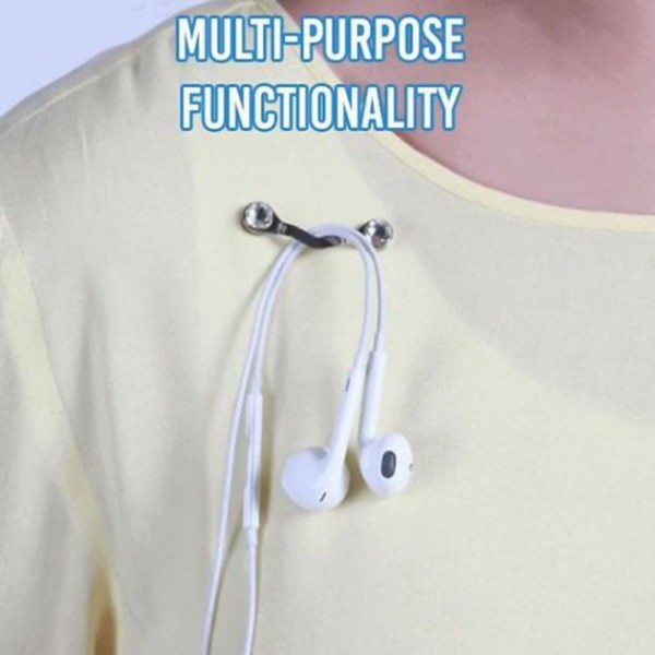 Magnetic Hang Eyeglass Holder Pin Brooches Fashion Multi-function Portable Clothes Clip Buckle Magnet Glasses Headset Line Clips Magnetic Hang Eyeglass Holder Pin Brooches Fashion Multi-function Portable Clothes Clip Buckle Magnet Glasses Headset Line Clips