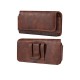 Men Genuine Leather Waist Pack Thick Cowhide Waist Bags Functional Leather Shoulder Bag  Mini Travel Chest Bag Phone Pack