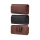 Men Genuine Leather Waist Pack Thick Cowhide Waist Bags Functional Leather Shoulder Bag  Mini Travel Chest Bag Phone Pack
