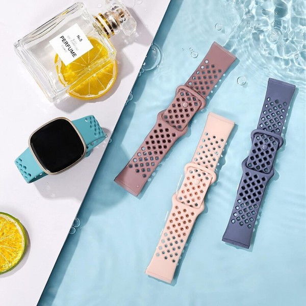 4 Pack Smart Watch Band Compatible with Fitbit Versa 3 Sense Versa 4 Sense 2 Silicone Smartwatch Strap Waterproof Adjustable Sport Band Replacement Wristband 4 Pack Smart Watch Band Compatible with Fitbit Versa 3 Sense Versa 4 Sense 2 Silicone Smartwatch Strap Waterproof Adjustable Sport Band Replacement Wristband
