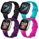 4 Pack Smart Watch Band Compatible with Fitbit Versa 3 Sense Versa 4 Sense 2 Silicone Smartwatch Strap Waterproof Adjustable Sport Band Replacement Wristband 4 Pack Smart Watch Band Compatible with Fitbit Versa 3 Sense Versa 4 Sense 2 Silicone Smartwatch Strap Waterproof Adjustable Sport Band Replacement Wristband