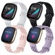 4 Pack Smart Watch Band Compatible with Fitbit Versa 3 Sense Versa 4 Sense 2 Silicone Smartwatch Strap Waterproof Adjustable Sport Band Replacement Wristband 4 Pack Smart Watch Band Compatible with Fitbit Versa 3 Sense Versa 4 Sense 2 Silicone Smartwatch Strap Waterproof Adjustable Sport Band Replacement Wristband