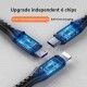Multi Charging Cable 3.9ft USB A to Lightning / micro / USB C 5 A Charging Cable Fast Charging High Data Transfer Nylon Braided Durable 3 in 1 For Macbook iPad Samsung Phone Accessory Multi Charging Cable 3.9ft USB A to Lightning / micro / USB C 5 A Charging Cable Fast Charging High Data Transfer Nylon Braided Durable 3 in 1 For Macbook iPad Samsung Phone Accessory