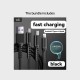 Multi Charging Cable 3.9ft USB A to Lightning / micro / USB C 5 A Charging Cable Fast Charging High Data Transfer Nylon Braided Durable 3 in 1 For Macbook iPad Samsung Phone Accessory Multi Charging Cable 3.9ft USB A to Lightning / micro / USB C 5 A Charging Cable Fast Charging High Data Transfer Nylon Braided Durable 3 in 1 For Macbook iPad Samsung Phone Accessory