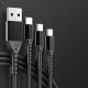 Multi Charging Cable 3.9ft USB A to Lightning / micro / USB C 5 A Charging Cable Fast Charging High Data Transfer Nylon Braided Durable 3 in 1 For Macbook iPad Samsung Phone Accessory Multi Charging Cable 3.9ft USB A to Lightning / micro / USB C 5 A Charging Cable Fast Charging High Data Transfer Nylon Braided Durable 3 in 1 For Macbook iPad Samsung Phone Accessory