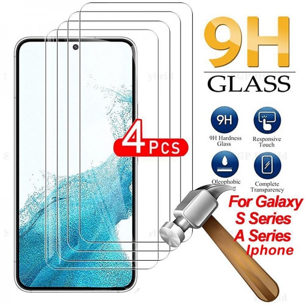 4 pcs Screen Protector For Samsung Galaxy S24 Ultra Plus S23 S22 S21 S20 Plus Ultra A73 A53 A33 A23 A13 A72 A52 A42 A32 A22 A12 A02 Note 20 Ultra 10 Plus Tempered Glass 9H Hardness Anti Bubbles 4 pcs Screen Protector For Samsung Galaxy S24 Ultra Plus S23 S22 S21 S20 Plus Ultra A73 A53 A33 A23 A13 A72 A52 A42 A32 A22 A12 A02 Note 20 Ultra 10 Plus Tempered Glass 9H Hardness Anti Bubbles