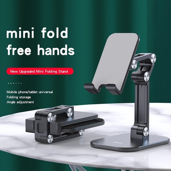 Phone Stand Cell phone tablet universal three-stage foldable lift Flexible Table Desktop Adjustable Cell Smartphone Stand