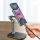 Phone Stand Cell phone tablet universal three-stage foldable lift Flexible Table Desktop Adjustable Cell Smartphone Stand