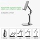 Phone Stand Cell phone tablet universal three-stage foldable lift Flexible Table Desktop Adjustable Cell Smartphone Stand