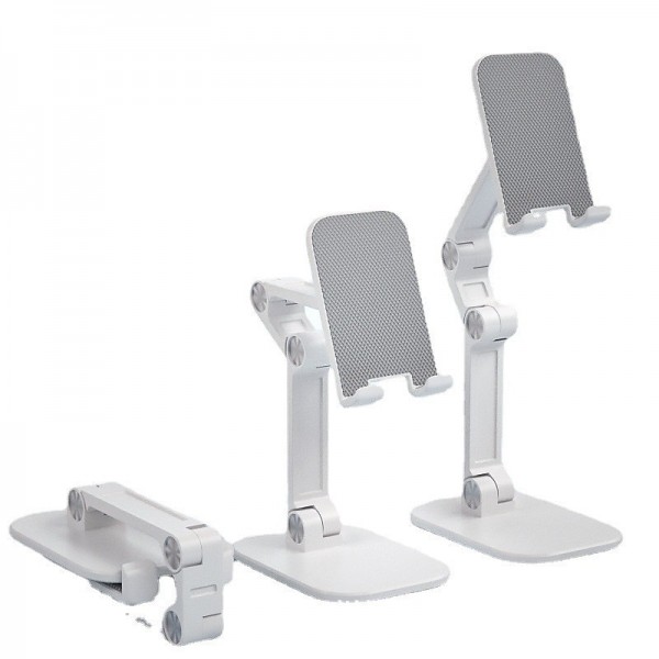 Phone Stand Cell phone tablet universal three-stage foldable lift Flexible Table Desktop Adjustable Cell Smartphone Stand