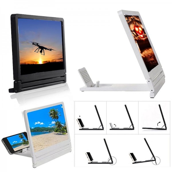 Mobile Phone Screen Magnifier  Fashionable Universal Phone Holder Enlarge Cell Phone Display Stand Other Phone Accessories