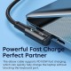 90 Degree Elbow Game Data Cable 60W 100WType-C to Type-C Cable PD Fast Charging Nylon Braided USB C Cable For Samsung Xiaomi Huawei Mobile Phones