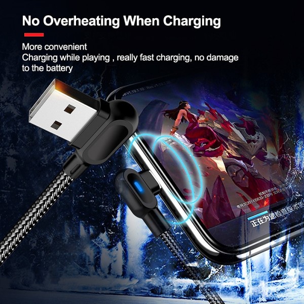66W 6A Fast Charging Usb C Cable Elbow Cable for Game for Xiaomi Redmi POCO Huawei Honor Mobile Phone Charger Type C Cable 66W 6A Fast Charging Usb C Cable Elbow Cable for Game for Xiaomi Redmi POCO Huawei Honor Mobile Phone Charger Type C Cable