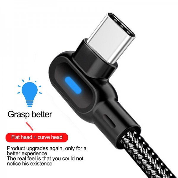66W 6A Fast Charging Usb C Cable Elbow Cable for Game for Xiaomi Redmi POCO Huawei Honor Mobile Phone Charger Type C Cable 66W 6A Fast Charging Usb C Cable Elbow Cable for Game for Xiaomi Redmi POCO Huawei Honor Mobile Phone Charger Type C Cable