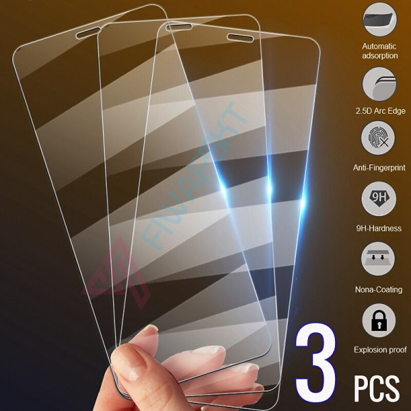3 pcs Screen Protector For Apple iPhone 15 Pro Max Plus iPhone 14 13 12 11 Pro Max Mini SE X XR XS Max 8 7 Plus Tempered Glass 9H Hardness Anti Bubbles Anti-Fingerprint High Definition Scratch Proof 3 pcs Screen Protector For Apple iPhone 15 Pro Max Plus iPhone 14 13 12 11 Pro Max Mini SE X XR XS Max 8 7 Plus Tempered Glass 9H Hardness Anti Bubbles Anti-Fingerprint High Definition Scratch Proof