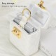 Phone Case For Samsung Galaxy Z Flip 5 Z Flip 4 Z Flip 3 Handbag Purse Back Cover Portable Ring Holder Full Body Protective PU Leather