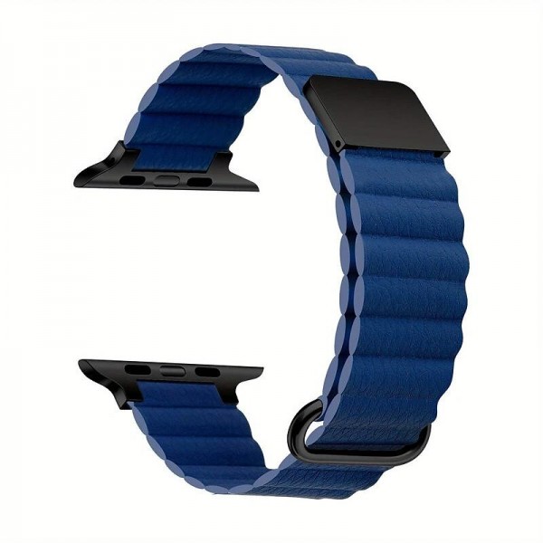 2023 New Genuine Leather Magnetic Loop Bracelet For Apple Watch Series 8 7 6 5 SE - Fashionable & Ultra-Luxurious Replacement Strap For 38/40/42/44/45/49mm Smart Watches 2023 New Genuine Leather Magnetic Loop Bracelet For Apple Watch Series 8 7 6 5 SE - Fashionable & Ultra-Luxurious Replacement Strap For 38/40/42/44/45/49mm Smart Watches