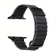 2023 New Genuine Leather Magnetic Loop Bracelet For Apple Watch Series 8 7 6 5 SE - Fashionable & Ultra-Luxurious Replacement Strap For 38/40/42/44/45/49mm Smart Watches 2023 New Genuine Leather Magnetic Loop Bracelet For Apple Watch Series 8 7 6 5 SE - Fashionable & Ultra-Luxurious Replacement Strap For 38/40/42/44/45/49mm Smart Watches