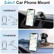 Car Phone Holder Phone Holder With Strong Suction Cup 2-in-1 Phone Holder Dashboard/Windshield Hands-Free For All Mobile Phones Car Phone Holder Phone Holder With Strong Suction Cup 2-in-1 Phone Holder Dashboard/Windshield Hands-Free For All Mobile Phones
