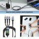 3-in-1 100W Fast Charging Cable Smart Super Fast Charging Support Multi-Interface Charging USB Visual Power Charging Cable Compatible With Apple Samsung OPPO Car Fast Charging Cable 3-in-1 100W Fast Charging Cable Smart Super Fast Charging Support Multi-Interface Charging USB Visual Power Charging Cable Compatible With Apple Samsung OPPO Car Fast Charging Cable