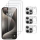3+3pack Designed for iPhone 15 14 13 12 11 Pro Max 15 14 Plus 12 13 Mini Screen Protector 3 Pack HD Tempered Glass with 3 Pack Camera Lens Protector Case Friendly 9H Hardness Bubble Free Accessories 3+3pack Designed for iPhone 15 14 13 12 11 Pro Max 15 14 Plus 12 13 Mini Screen Protector 3 Pack HD Tempered Glass with 3 Pack Camera Lens Protector Case Friendly 9H Hardness Bubble Free Accessories