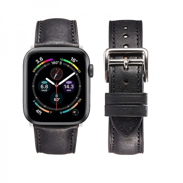 Leather Band Compatible with Apple Watch band 38mm 40mm 41mm 42mm 44mm 45mm 49mm Rugged Luxury Adjustable Genuine Leather Strap Replacement Wristband for iwatch Series Ultra 8 7 SE 6 5 4 3 2 1 Leather Band Compatible with Apple Watch band 38mm 40mm 41mm 42mm 44mm 45mm 49mm Rugged Luxury Adjustable Genuine Leather Strap Replacement Wristband for iwatch Series Ultra 8 7 SE 6 5 4 3 2 1