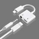 Adapter & Splitter For IPhone Headphones 2 In 1 Dual Interface For Iphone Charger Cable Aux Audio Adapter Converter For IPhone 13/12/11/X/XS/XR/8/7 IPad Support Calling Charging Adapter & Splitter For IPhone Headphones 2 In 1 Dual Interface For Iphone Charger Cable Aux Audio Adapter Converter For IPhone 13/12/11/X/XS/XR/8/7 IPad Support Calling Charging