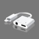 Adapter & Splitter For IPhone Headphones 2 In 1 Dual Interface For Iphone Charger Cable Aux Audio Adapter Converter For IPhone 13/12/11/X/XS/XR/8/7 IPad Support Calling Charging Adapter & Splitter For IPhone Headphones 2 In 1 Dual Interface For Iphone Charger Cable Aux Audio Adapter Converter For IPhone 13/12/11/X/XS/XR/8/7 IPad Support Calling Charging
